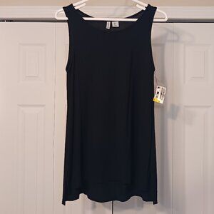 #212 3/$18 - Paraphrase Black Tank Top Size S